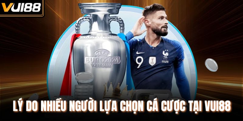 Lý do nhiều người lựa chọn cá cược tại Vui88