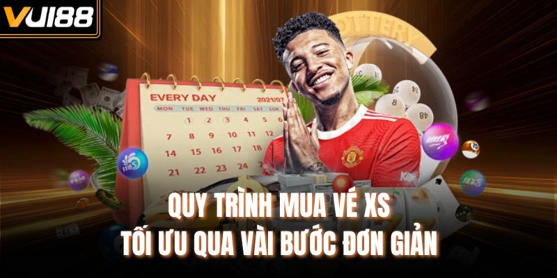 Quy trình mua vé XS tối ưu qua vài bước đơn giản