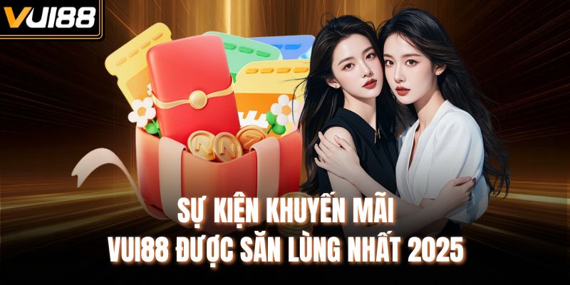 Sự kiện khuyến mãi VUI88 được săn lùng nhất 2025
